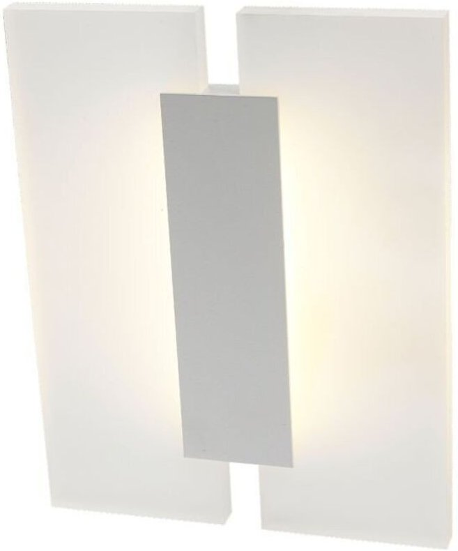 Jacob - Moderne led Wandleuchte Weiß, Warmweiß 3000K 840lm - Italux
