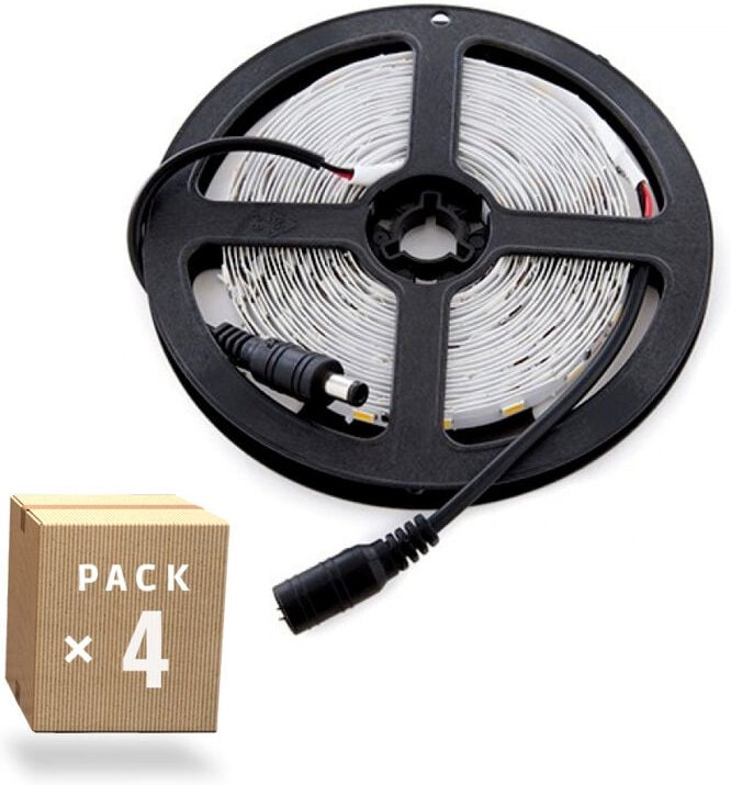Packen Sie 4 LED-Streifen 72W 3970Lm 3000ºK 300