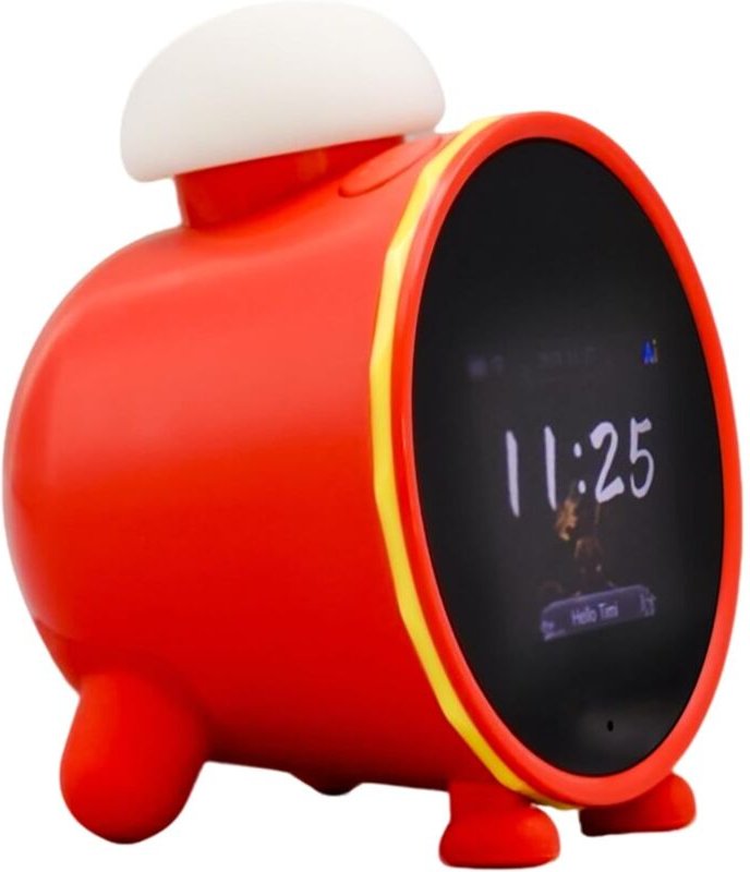 Kinderwecker, intelligenter pädagogischer Wecker für Kinder, Tag- und Nacht-Schlaftrainer, Wecker mit Sprachsteuerung, g...
