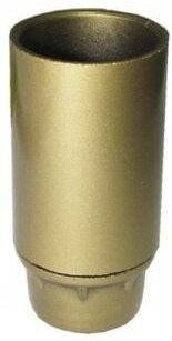 Thumbnail - E14 TIBELEC glatte Fassung, Kunststoff, gold 40W TIBELEC