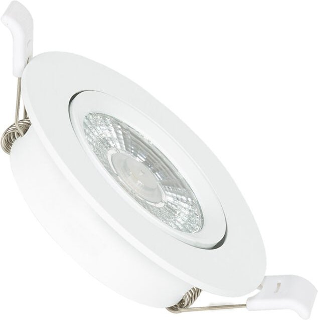 Thumbnail - Ledkia - led Downlight Einbaustrahler 5W Rund cob CRI90 Slim Ausschnitt Ø75 mm No Flicker 2700K Warmweiß