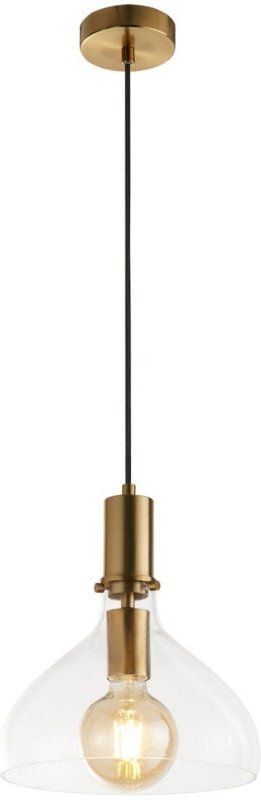 Searchlight Margarita Anhänger Messing, Glas