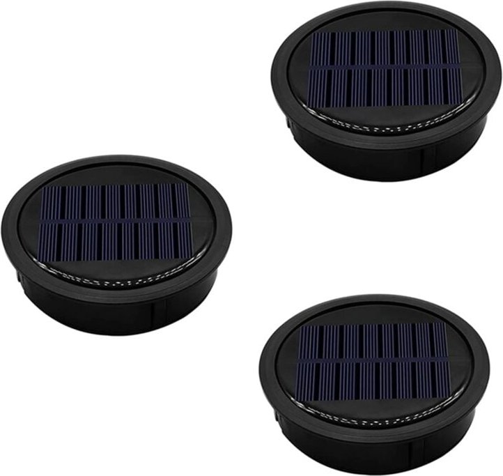 3er-Pack großer Ersatzaufsatz für Solarleuchten für Hängelaternen im Freien