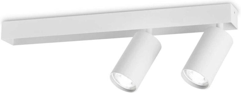 Profilo 2-Licht-Doppel-Deckenstrahler weiß - Ideal Lux