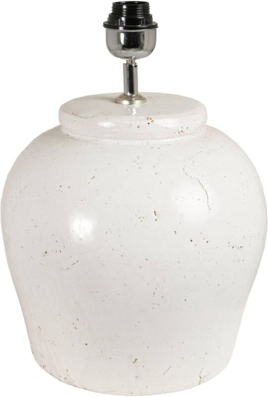 Tischlampe - Etna - beige - keramik - einzelne - Light&living