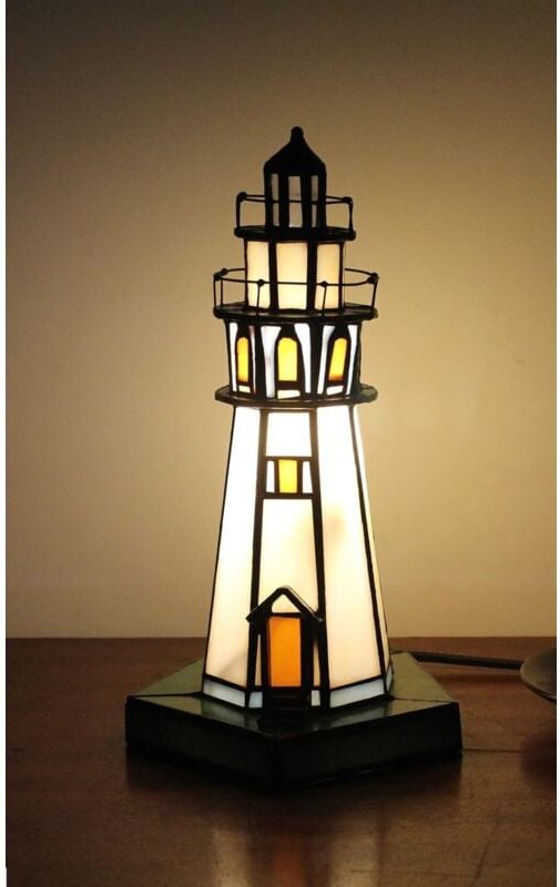 Pagodenförmige Glas-Handlampen, getönte Tiffany-Nachttischlampen, Schreibtischlampen, Nachtlichter, Bar-Dekorationsleuch...