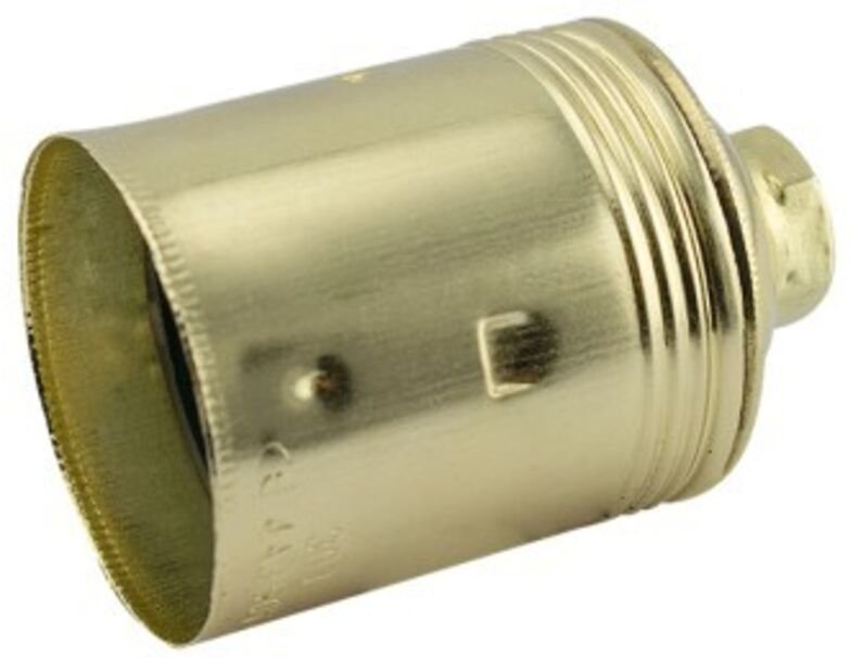 Lampenfassung aus Messing, elegantes Design, KRANG