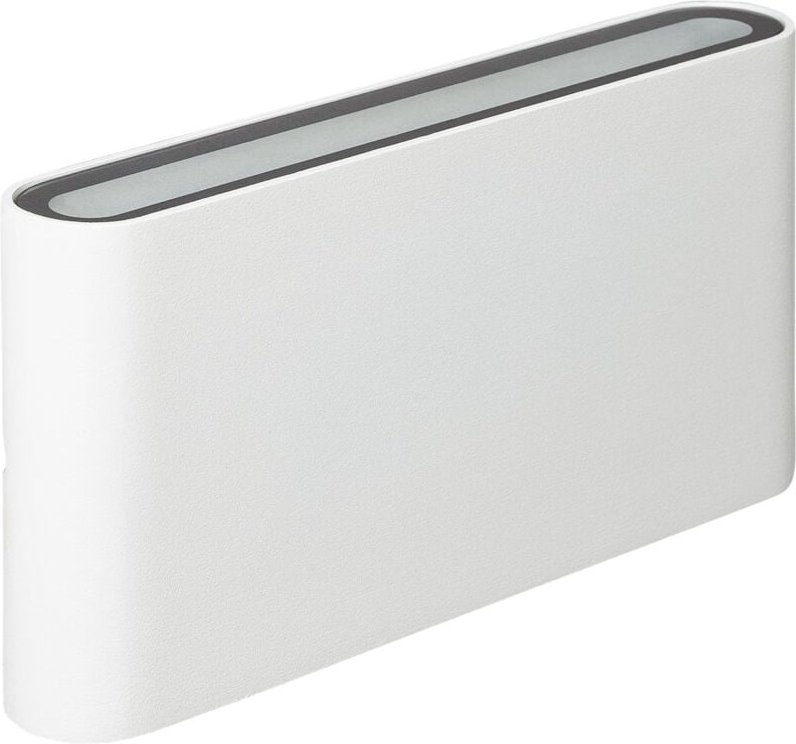 LED-Wandleuchte 10W Aussen Doppelseitige Beleuchtung Rechteckig Weiss Einar 2700K Warmweiß