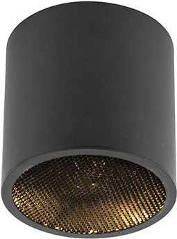 Design-Aufbaustrahler schwarz GU10 111mm - Impact Honey