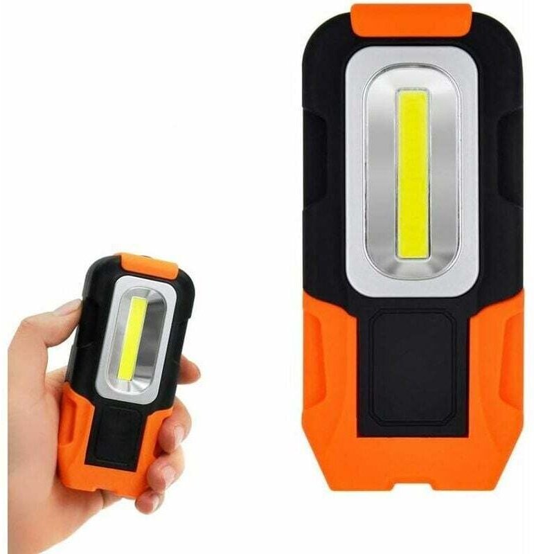 Aiperq - LED-Taschenlampe, 3 w, led, tragbar, batteriebetrieben, magnetisch, ultrastark