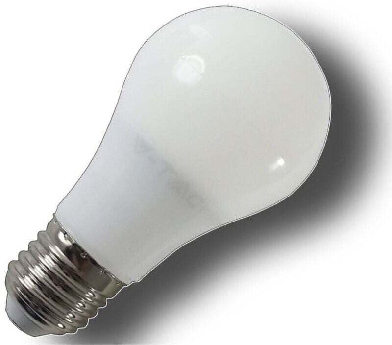 Vtizikl Vtizikl Led A Goccia Smerigliata Attacco E27, Luce Bianca Calda Fredda V-tac - -Bianco Caldo-10 Watt