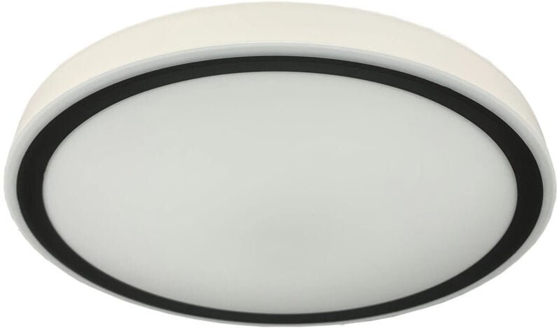 Vegas LED Deckenleuchte 30 cm 18W schwarz 4000K IP54 LP-550/1C S 4BK Light Prestige