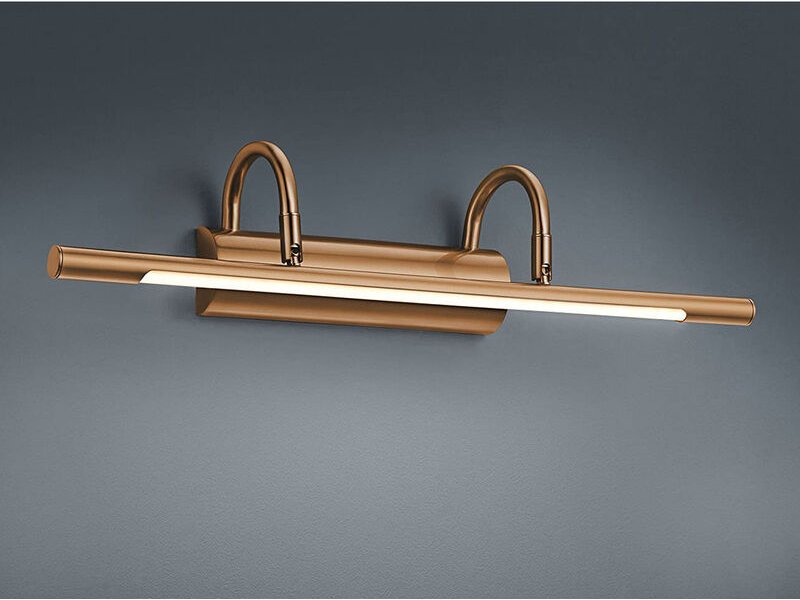 Trio - led Bilderleuchte cuadro in Altmessing in edler Optik , Breite 48 cm