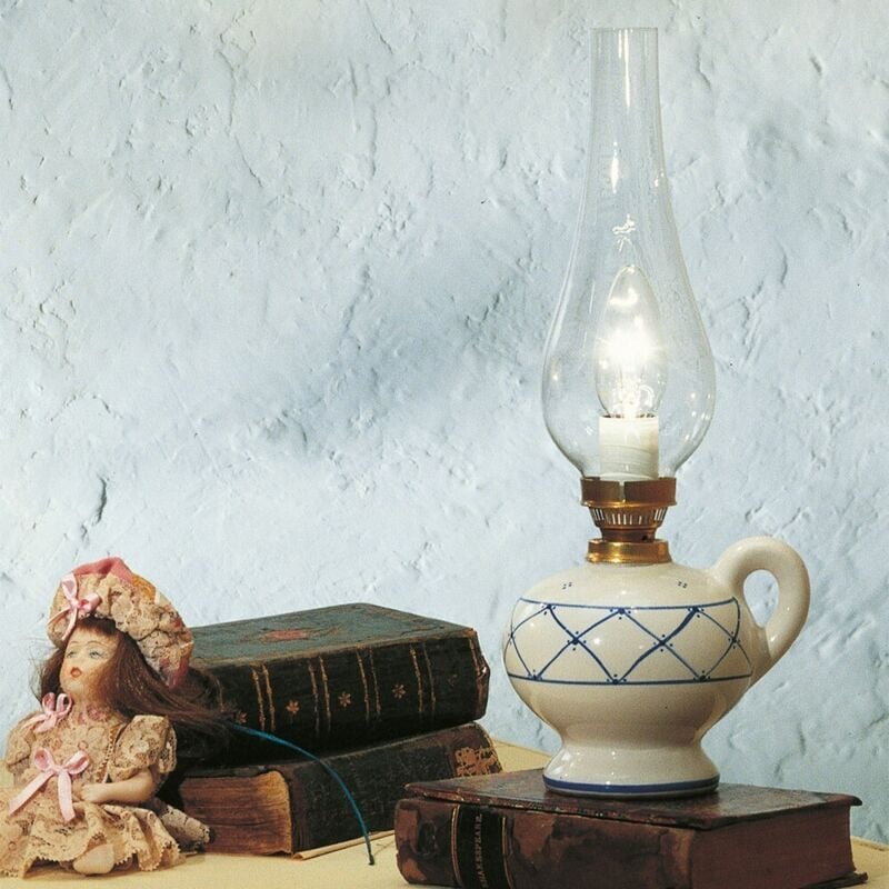 CLASSIC POMPEI C160-27, Ceramic Table Lamp, Ferroluce