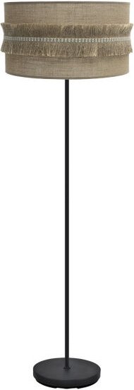Akunadecor Kala Stehleuchte mit gefranstem Lampenschirm in Beige