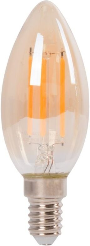 LED-Lampe Kerze E14 - 4W - Vintage Gold - 2200K