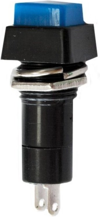 Drucktaster mit quadratischer Basis, 1 a, 250 v