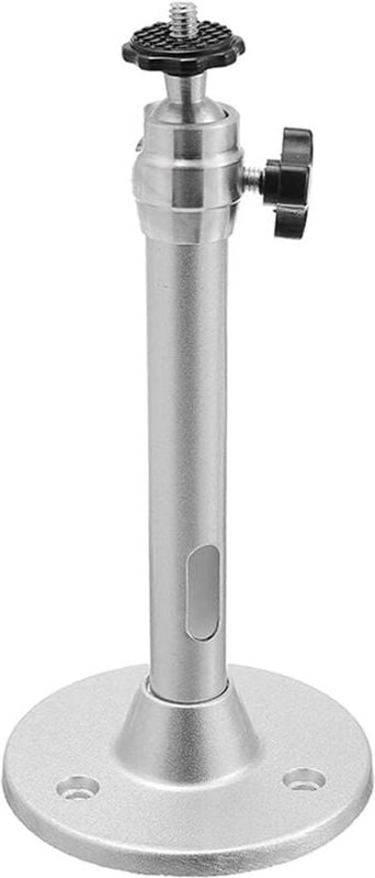 360 Grad verstellbare Projektor-Deckenhalterung, 18 cm Wandhalterung, Projektorhalterung, Metall-Schwenkhalterung