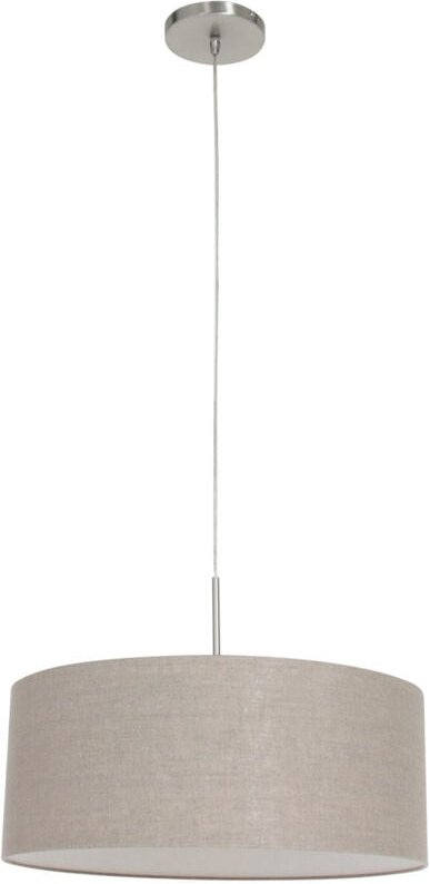 Hängeleuchte - Sparkled Light - grau - leinen metall - Steinhauer