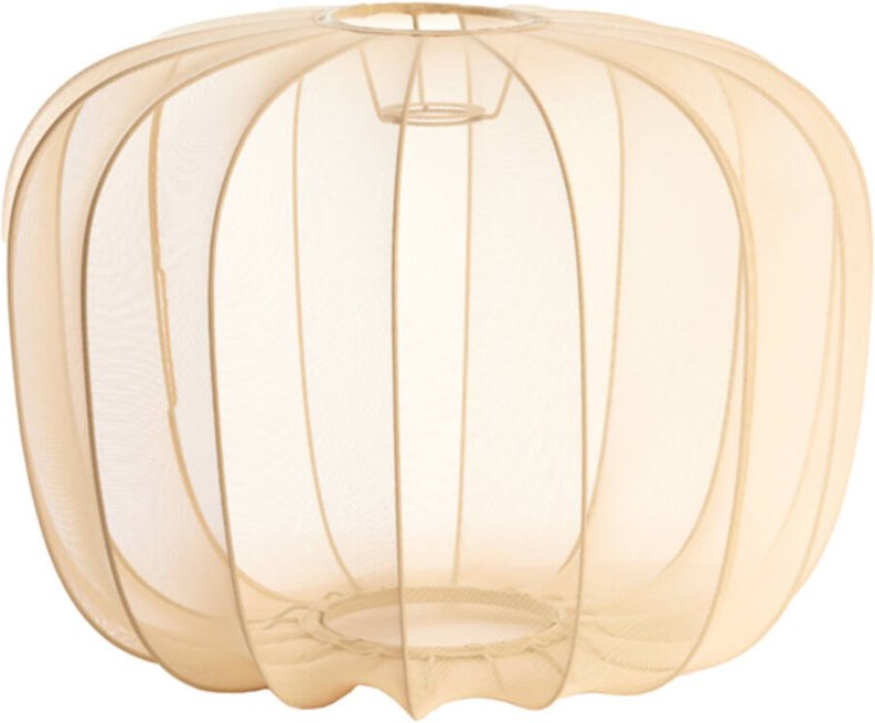 Lampenschirm - Plumeria - beige - textil - ø - Light&living