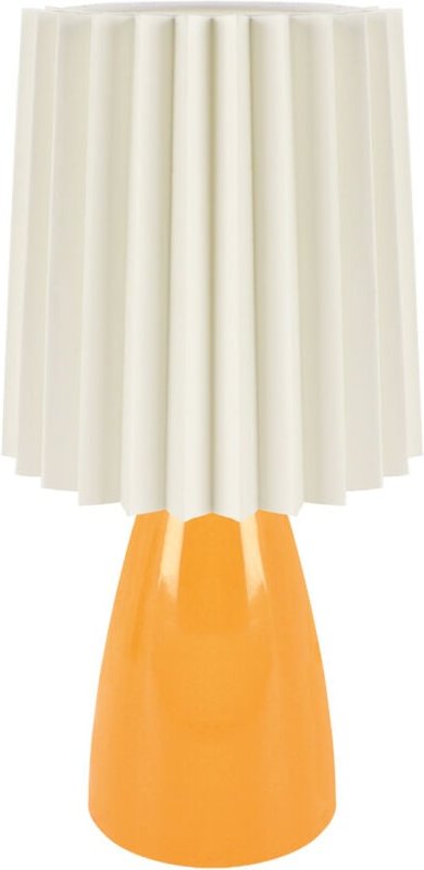 MALMA E14 orange Tisch-Nachtlampe
