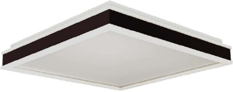 Quadratische Designer-Kuppelleuchten - Schwarz - IP20 - 18W - 1490 Lumen - 4000K