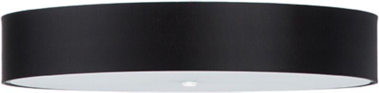 Sollux - Cylindrical Flush Light Black 80cm E27 Zylindrisches Spüllicht Schwarz 80cm E27