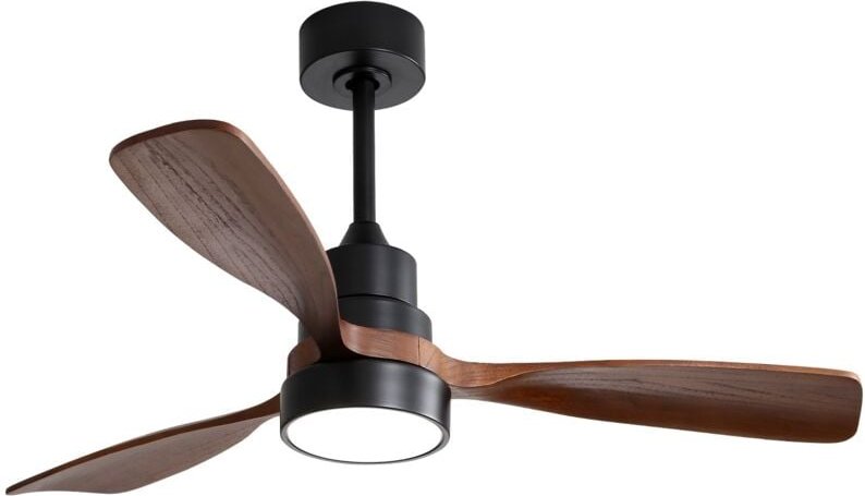 122 cm Deckenventilator – 3 Massivholzflügel – 6 Geschwindigkeitsstufen – Fernbedienung – Reversibler Gleichstrommotor –...