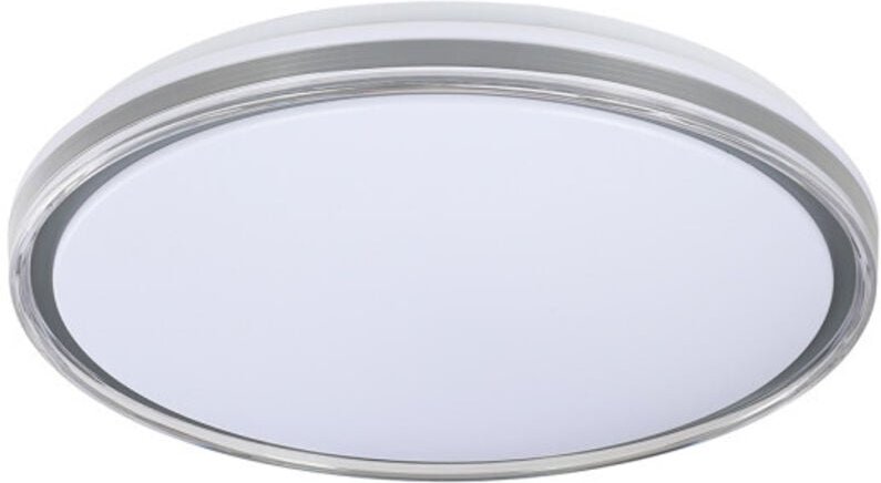 deckenleuchte nevado 72w 3000-4000-6000k weiss/grau 40d reg.intensität 6480lm mit fernbedienung