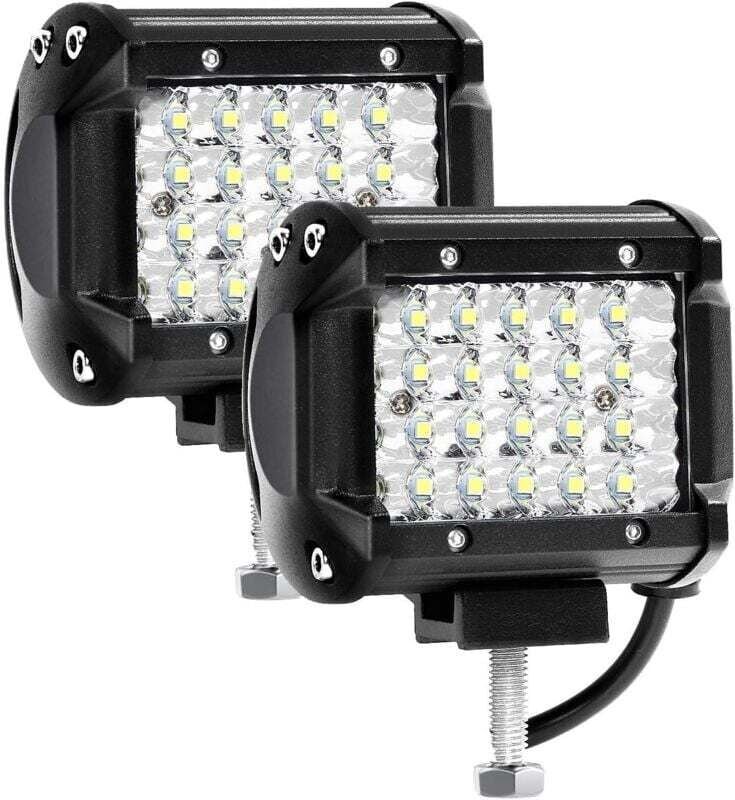 12 V, 144 W, 4 Zoll, LED-Arbeitsscheinwerfer, 12 V, Auto-LED-Strahler, wasserdicht, IP67, Spot-Flutlicht, LED-Nebelschei...