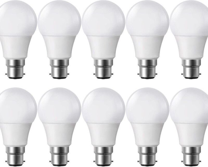 Eclairage Design - 10 LED-Lampen B22 9W Eq 60W 806m Warmweiß