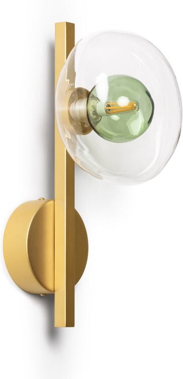 Wandleuchte Aluminium Hassi Grün