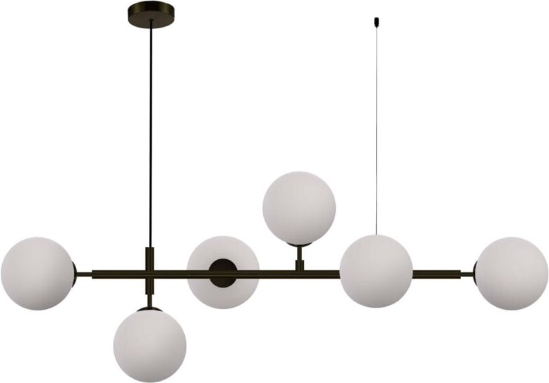 Alisa Hängelampe 6xE14 schwarz/weiß LP-005/6P BK/WH Light Prestige