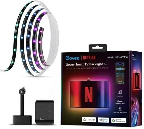 Envisual tv Backlight 3S Netflix Version rgbicw 55-65 - Govee
