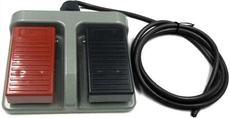 Sofort bedienbarer Kunststoff-Fußschalter, Zweifunktions-Wippschalter, stufenloses Pedal