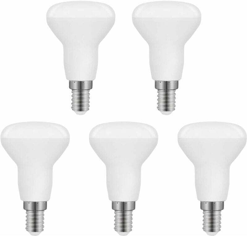 Vtizikl R50 E14 5W LED-Lampe, R50 LED E14 Reflektor entspricht einer E14 40W Glühbirne, Kaltweiß 6500K 550LM, nicht dimm...
