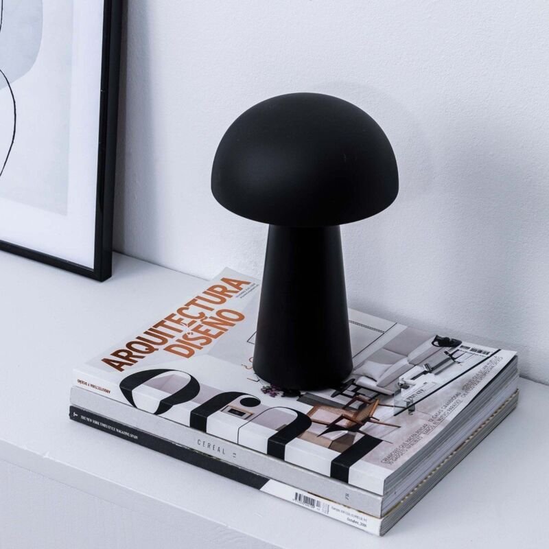 FUNGO Tragbare Lampe schwarz