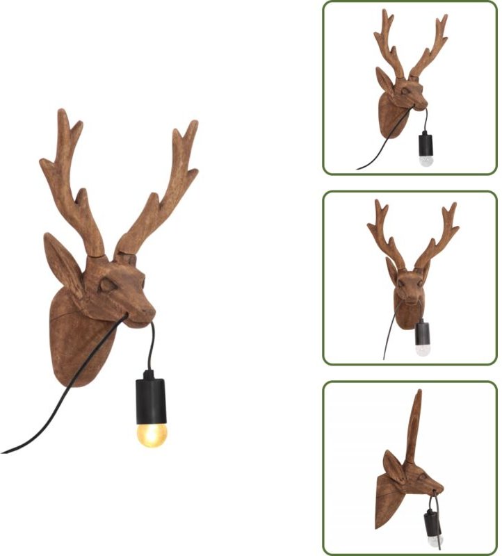 Industriestil - vidaXL Wandleuchte Tier 25 W 28x20x40 cm E27 - Wohnzimmerbeleuchtung