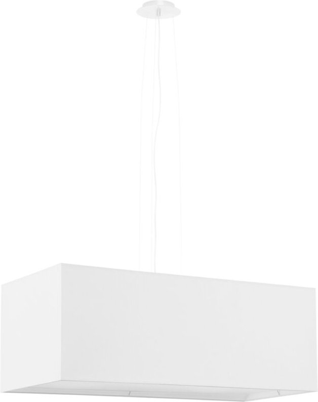 Bar Pendant Light White 3x E27 Bar Pendelleuchte Weiß 3x E27