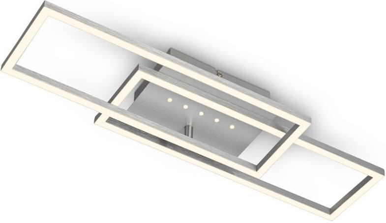 Led ceiling light with led dots, aluminium, 1xLED/