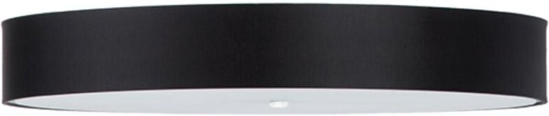 Sollux - Cylindrical Flush Light Black 100cm E27 Zylindrisches Spüllicht Schwarz 100cm E27