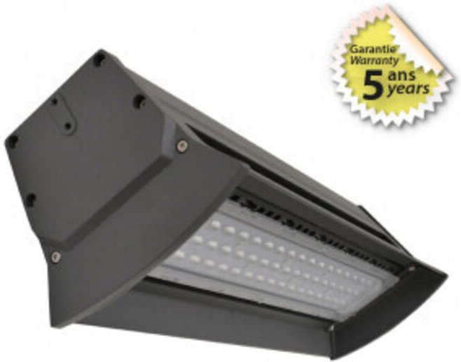 Industrielle LED-Lampe integriert, anthrazitgrau 925 x 155 x 130 mm - 150W - 18150 Lm