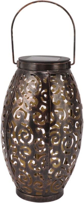 Hängende Solarlaterne, Gartensolarlaterne mit polykristallinem Silizium-Solarpanel