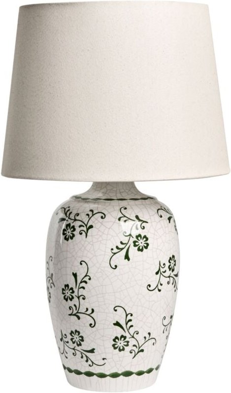 Tischlampe JINNY Keramik Weiß