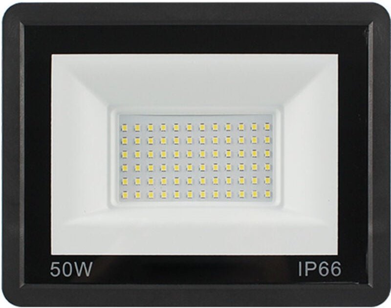 50 W 3000 lm LED-Flutlicht für den Außenbereich, 6500 K Kaltweiß, LED-Strahler für den Außenbereich, IP66 wasserdichte S...