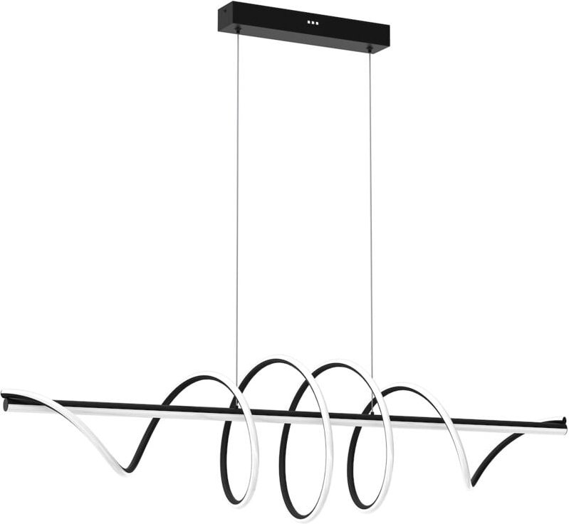 Hängelampe Twist Schwarz 90W LED