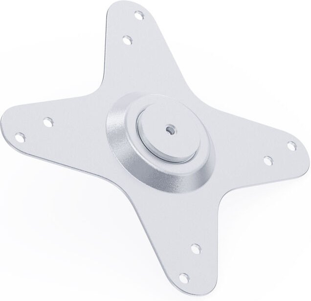 WANBO DECKENBEFESTIGUNG ZUBEHÖR Montagezubehör (Stange) für Projektor Adapterplatte Aluminium Silber