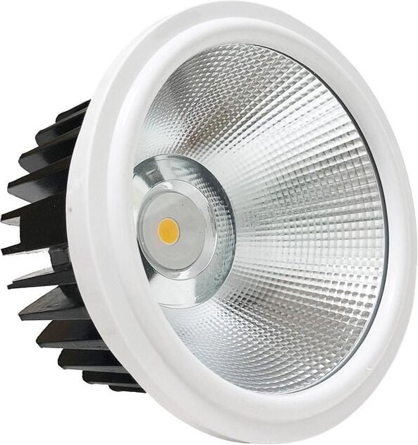 LED-Lampe AR111 20W cob Round - Weiß Froid 6000k - 8000k