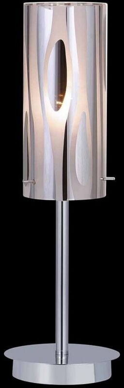 Thumbnail - Triplet - Moderne Tischlampe Chrome 1 Light, E27 - Italux