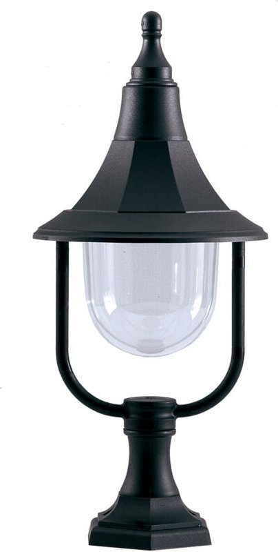 Elstead - Shannon - 1 Licht Außenleuchte Schwarz Polycarbonat IP44, E27